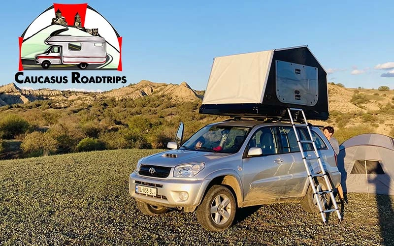 Rav 4 with roof tent